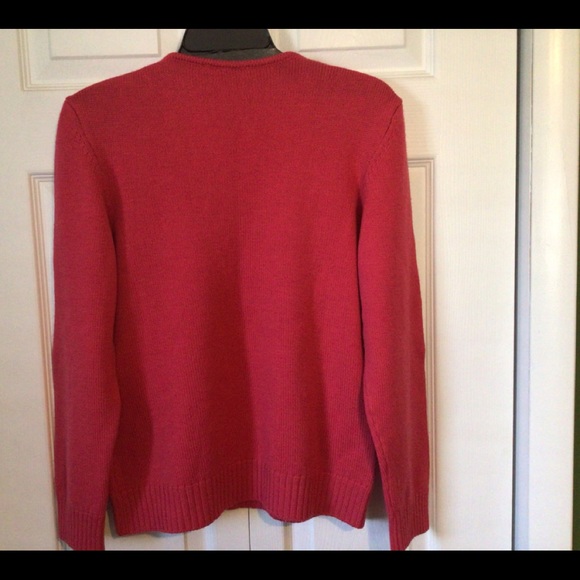 TALBOTS PETITES, Ladies V neck Sweater, 93% Wool, &% Cashmere, Dry Clean Only - Picture 3 of 3